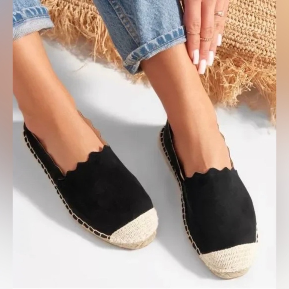 Crown Vintage Brae‎ Espadrille Platform Slip-On, Size 8
